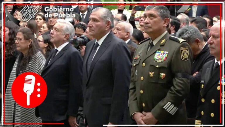 Adán Augusto garantizó que habrá gobernabilidad en Puebla tras el fallecimiento de Miguel Barbosa