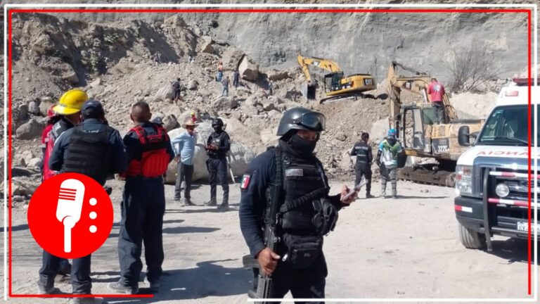 Mina en Guerrero se derrumba y deja dos personas atrapadas; Protección Civil apoya en el rescate