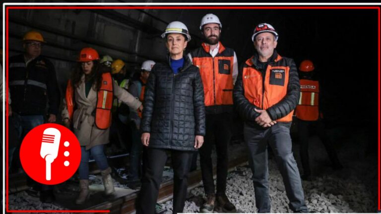 Tramo subterráneo de la Línea 12 comenzará a operar a mediados de enero, revela Claudia Sheinbaum