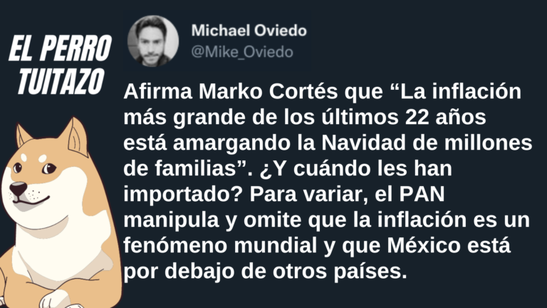 El Perro Tuitazo: ¿Desde cuándo al PAN le importa la economía de los mexicanos?