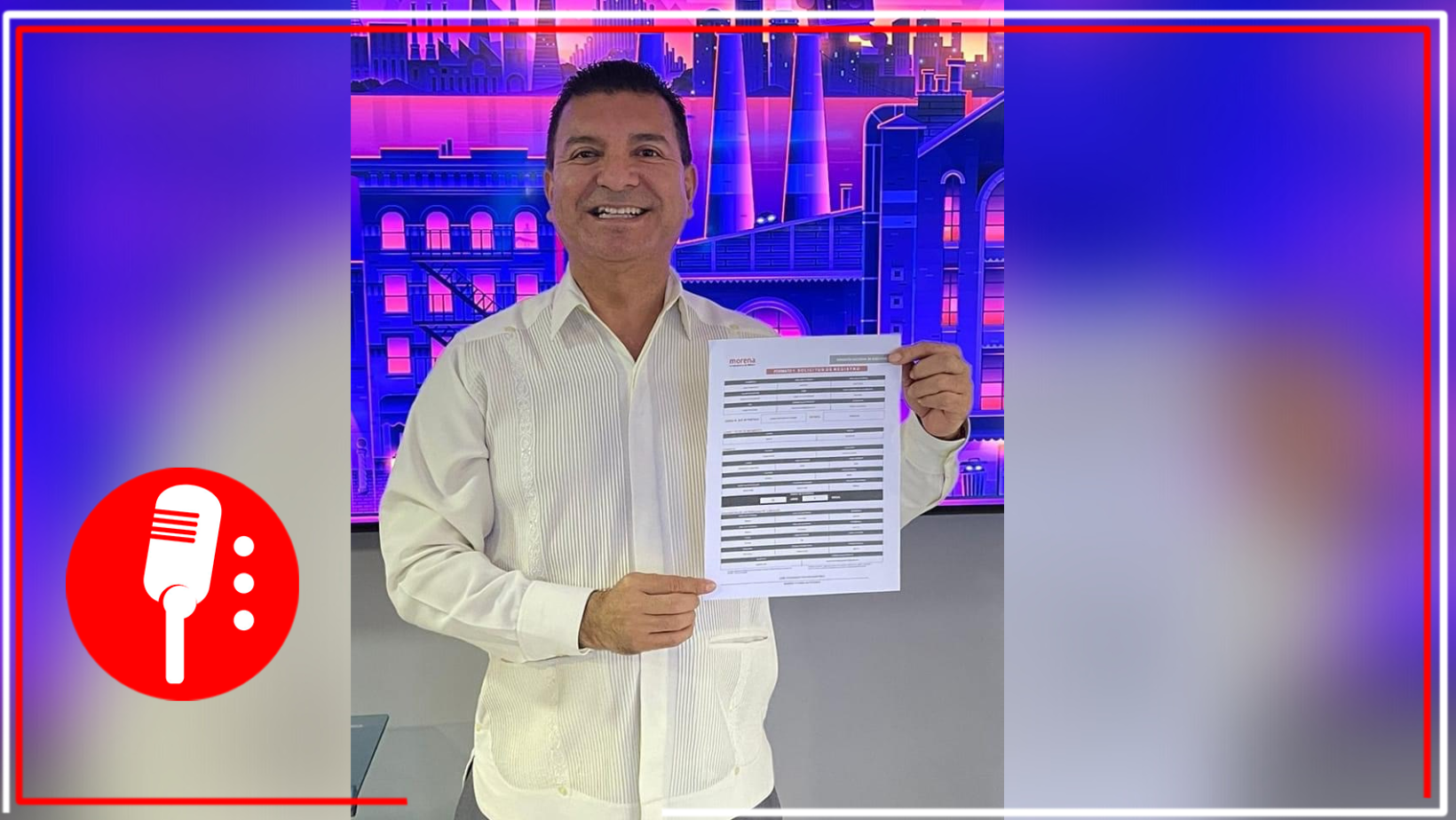 Francisco Chavira se apunta por la candidatura de Morena a Senador por Tamaulipas