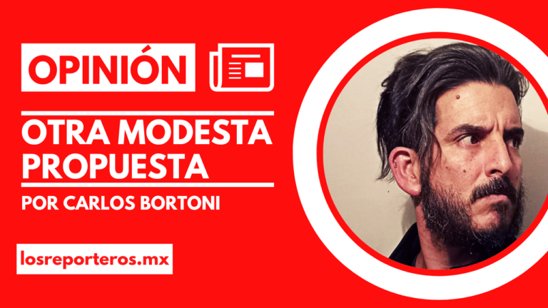 Con una modesta disculpa