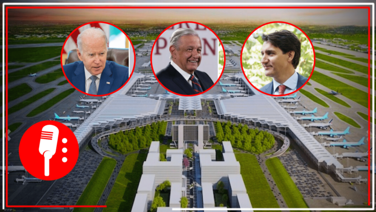 López Obrador confirmó que el avión de Justin Trudeau, llegará al AIFA; recomendó a Joe Biden hacer lo mismo