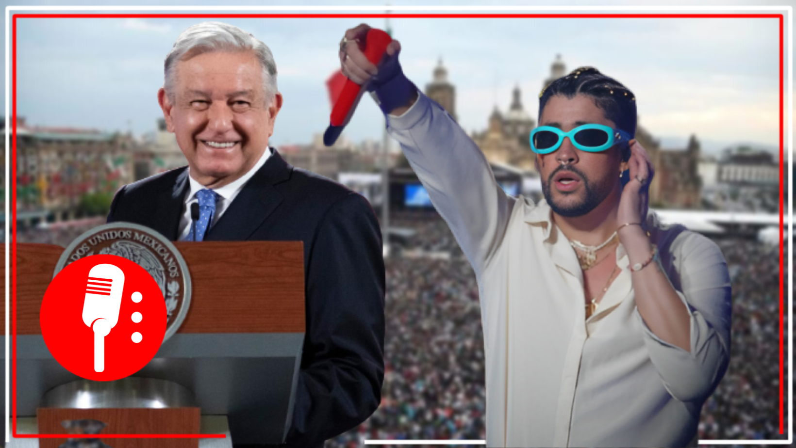 López Obrador lanzó una propuesta a Bad Bunny para que se presente de forma gratuita en el Zócalo de la Ciudad De México