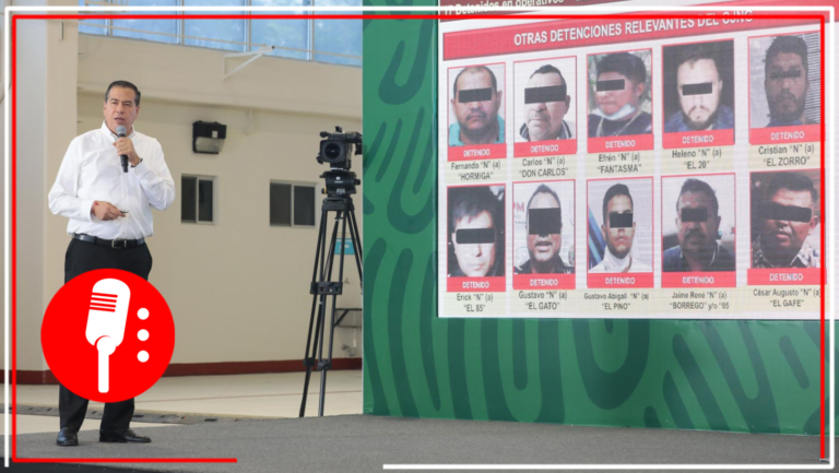 Cero Impunidad: Ricardo Mejía informó que a la fecha, más de 17 integrantes relevantes del CJNG han sido detenidos
