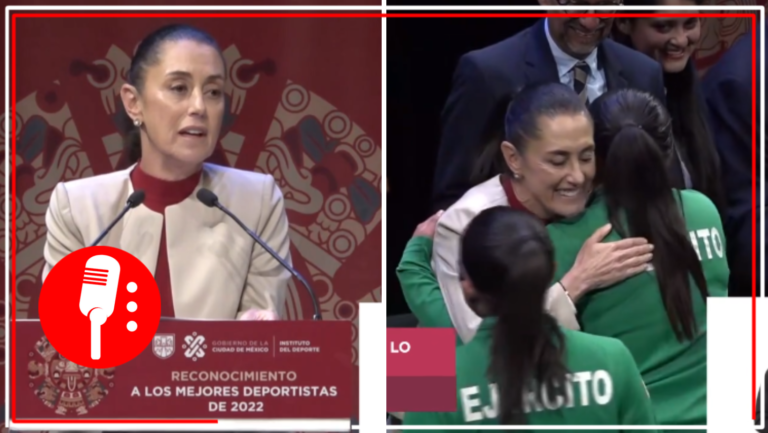 Claudia Sheinbaum entregó medallas a los deportistas más destacados de la Capital