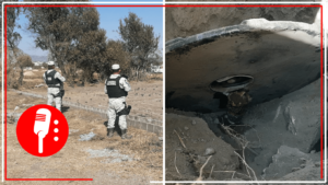 Elementos de la Guardia Nacional localizan 12 tomas clandestinas de crudo en el estado de Puebla