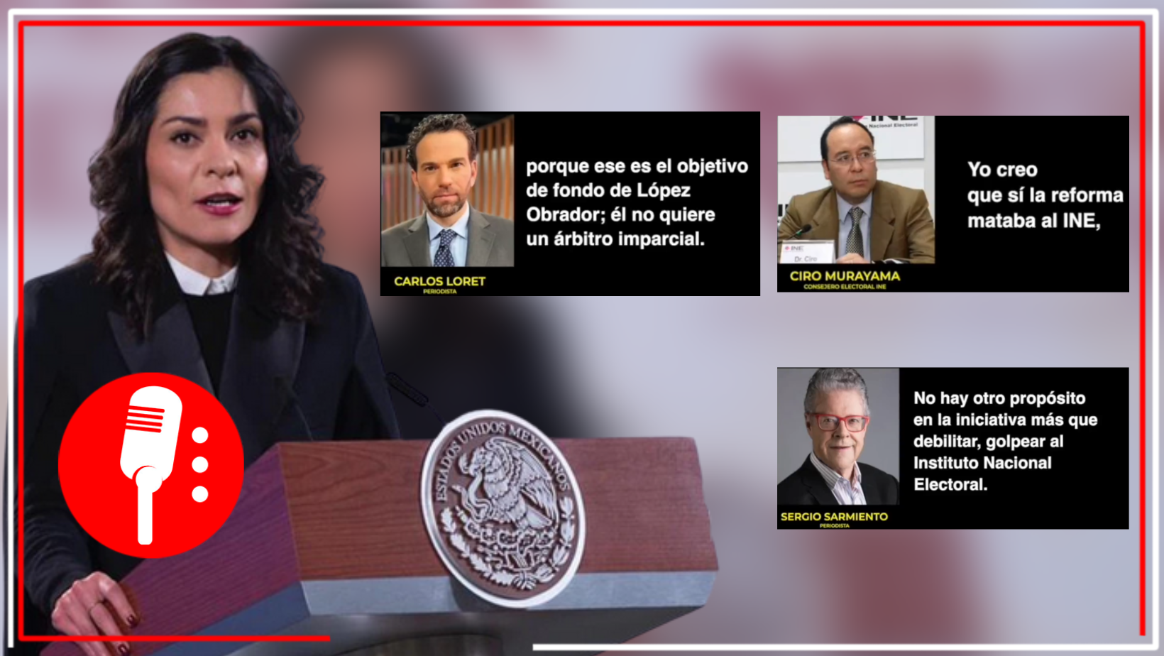 Quién es quién en las mentiras de la semana: falso que Plan B de reforma electoral es inconstitucional
