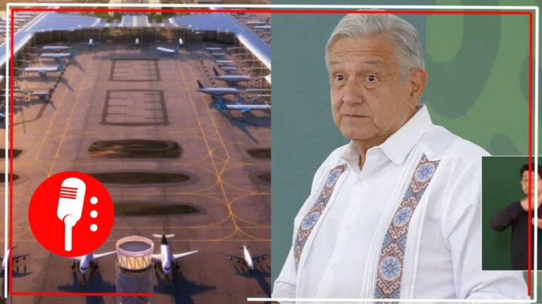 Nueva línea aérea del estado estaría trabajando a finales del 2023, a la par del Tren Maya, aseguró AMLO