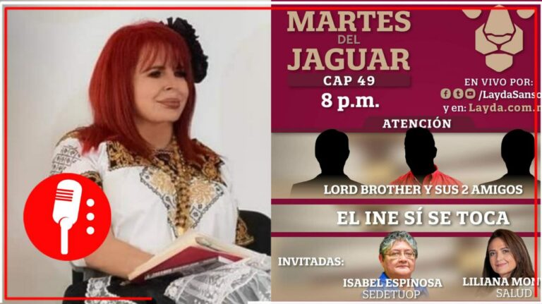 “¡El INE sí se toca!”: asegura Layda Sansores y pide la atención de “Lord Brother y sus dos amigos”