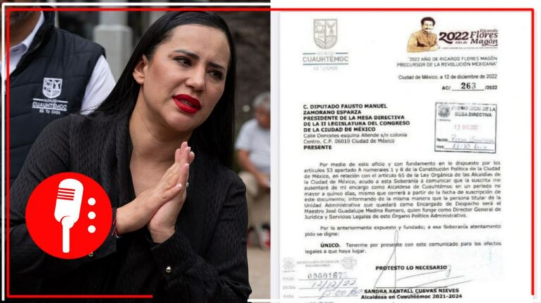 Mientras Cuauhtémoc se convierte en la alcaldía con más delitos de la CDMX, Sandra Cuevas opta por irse de vacaciones 15 días