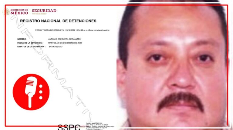 Elementos de la Sedena detienen a Antonio Oseguera Cervantes, hermano del líder del CJNG