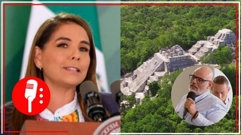 Mara Lezama señala que Ichkabal podría abrir al público antes de lo esperado y destacó que se avanza en el rescate arqueológico de la zona