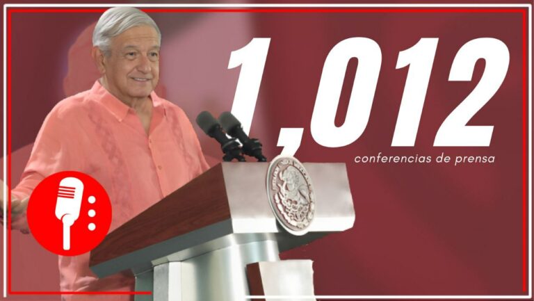 A cuatro años de iniciada la Transformación, AMLO supera las mil conferencias matutinas