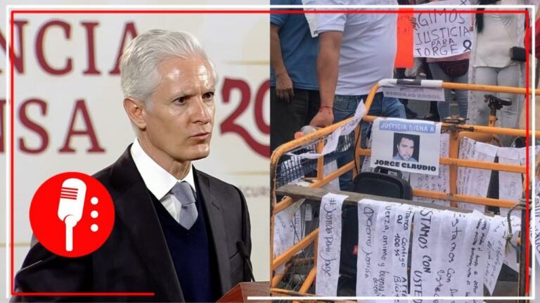 Tras ser presionado en la &#8220;mañanera&#8221;, Alfredo del Mazo se comprometió a que habrá justicia para Jorge Claudio