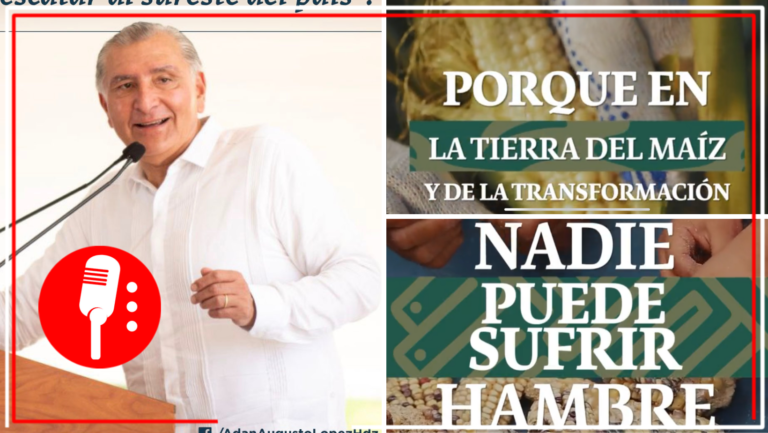 El proyecto de nación lleva bienestar al campo: Adán Augusto López Hernández