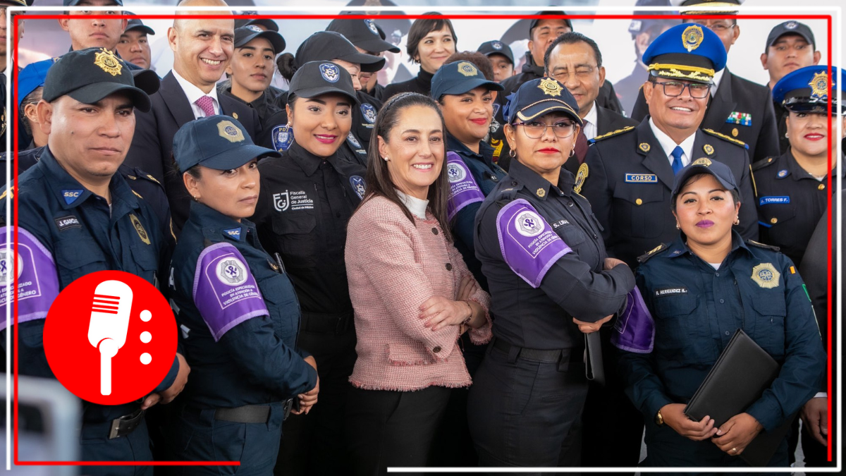 Sheinbaum entrega reconocimientos a agentes de la SSC y la Fiscalía capitalina