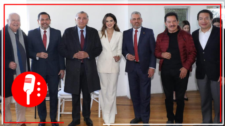 Al grito de ¡Presidente, presidente! Reciben al secretario de Gobernación, Adán Augusto en Chihuahua
