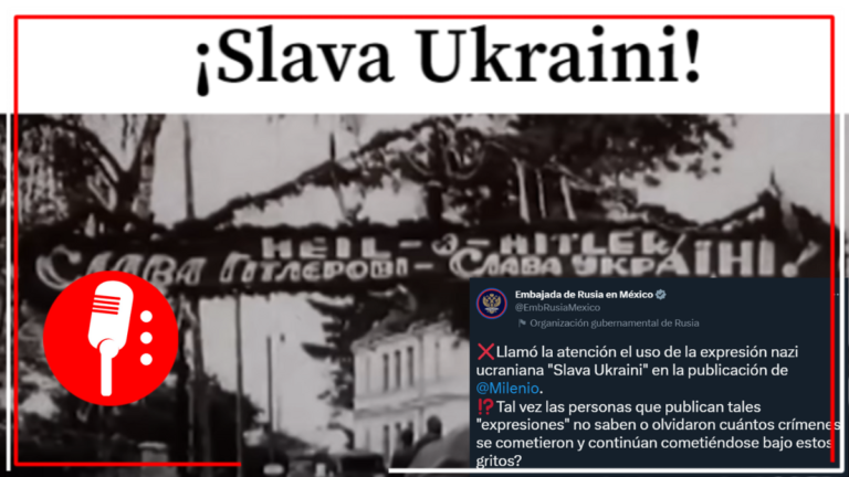 Embajada de Rusia en México denuncia que columnista de Milenio usó expresión nazi