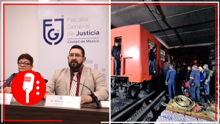 La Fiscalía de la CDMX informó que se ha conformado un grupo multidisciplinario de expertos para llegar a la verdad de lo sucedido en la L3 del Metro