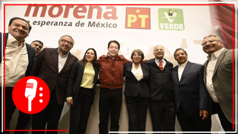 Morena confirma alianza con PT y el Verde para gobernatura del Estado de México
