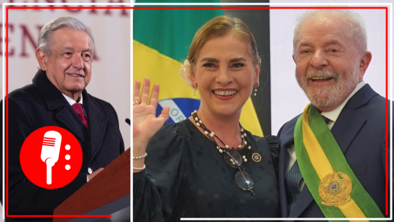 López Obrador manifestó estar muy contento por la llegada a la presidencia de Brasil de Lula da Silva; adelantó su visita a México