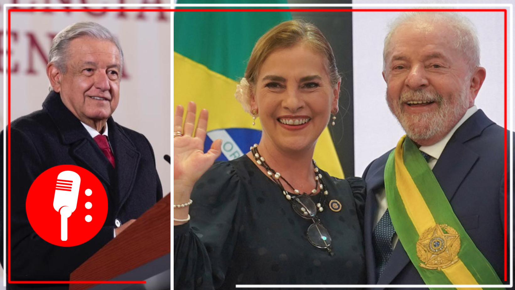 López Obrador manifestó estar muy contento por la llegada a la presidencia de Brasil de Lula da Silva; adelantó su visita a México