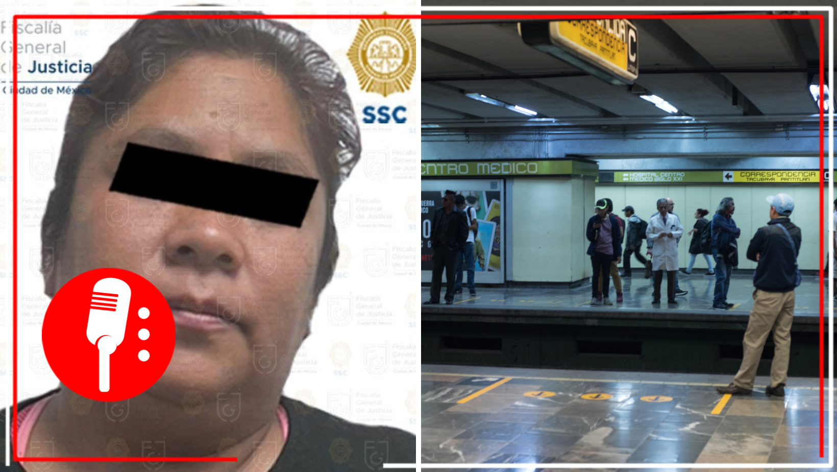 Una mujer es detenida por “ataques a las vías de comunicación” en estación Centro Médico del Metro capitalino