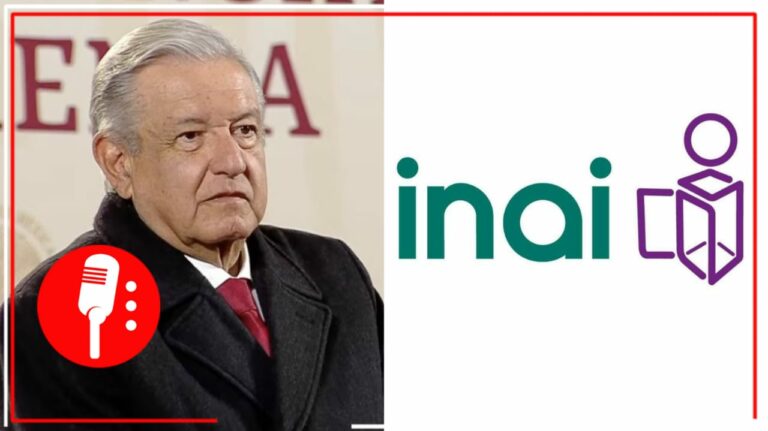 INAI, creado por el conservadurismo para simular que había transparencia, explica AMLO