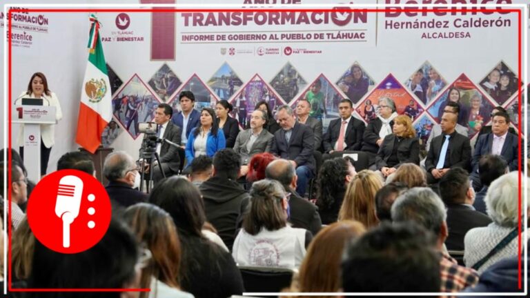 Alcaldesa de Tláhuac brinda su primer informe de gobierno al pueblo