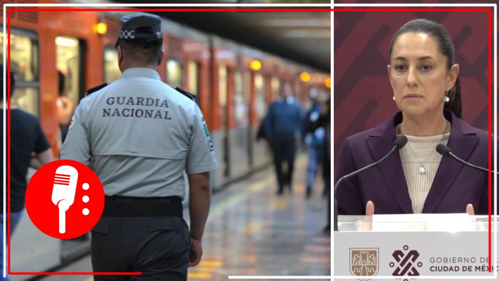 La Guardia Nacional vigilará los talleres del Metro de la Ciudad de México: Claudia Sheinbaum