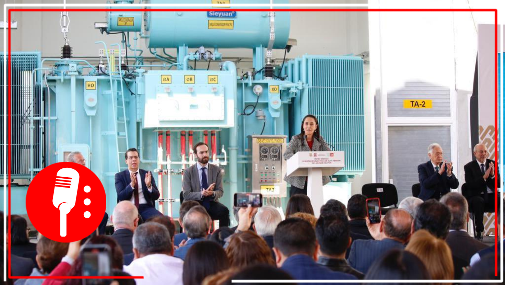 Claudia Sheinbaum puso en marcha la subestación eléctrica Metro-Energía