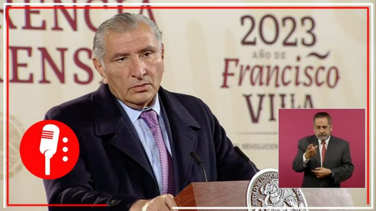 Adán Augusto revela algunos de los delitos por los que fue detenido Ovidio Guzmán; destacan tentativa de homicidio y posesión de armas exclusivas del ejército