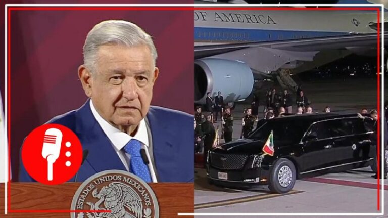 Migración y e integración económica, temas que AMLO y Biden trataron durante su trayecto del AIFA a la CDMX