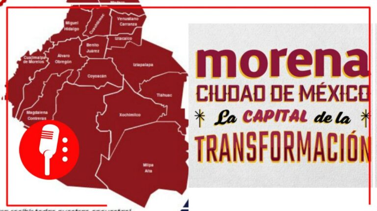 La derecha no convence: encuesta revela que en 2024, Morena podría ganar 15 de las 16 alcaldías de CDMX