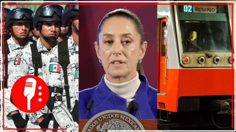Tras &#8220;varios episodios fuera de lo normal” en el Metro, Sheinbaun anunció que más de 6 mil elementos de la GN vigilaran estaciones