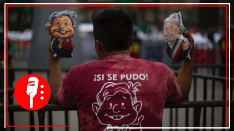 Tras prohibición del TEPJF para usar la imagen de “AMLITO”, usuarios de redes presumen sus artículos con la popular ilustración