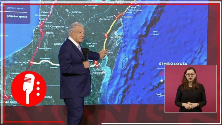 Tren Maya reactivará la economía de 5 estados: aseguró AMLO y destacó que no se contrajo deuda para el megaproyecto