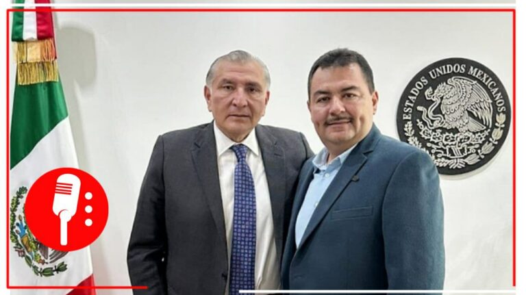 Diálogo abierto con todos: Adán Augusto se reúne con Carlos Guevara, alcalde de García, N.L.