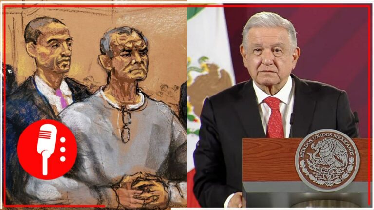 “No queremos que pase de noche, o que la gente no se entre”: AMLO anuncia informe diario sobre juicio de García Luna