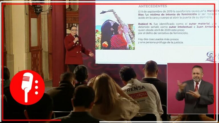 Vera Carrizal, agresor de Elena Ríos, seguirá en prisión, confirma Rosa Icela Rodríguez