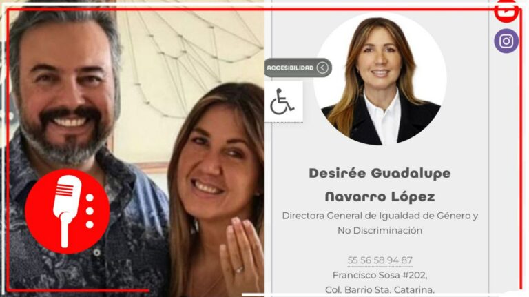 Desirée Navarro, tuitera anti AMLO y también esposa de Marietto Ponce, trabaja en la alcaldía Coyoacán; cobra más de 95 mil pesos al mes