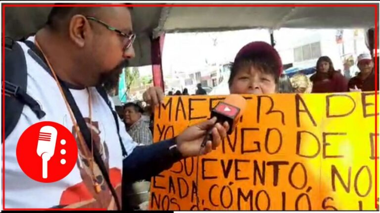 Comerciantes del Edomex denuncian que líderes priistas los obligan a ir a los eventos de Alejandra del Moral