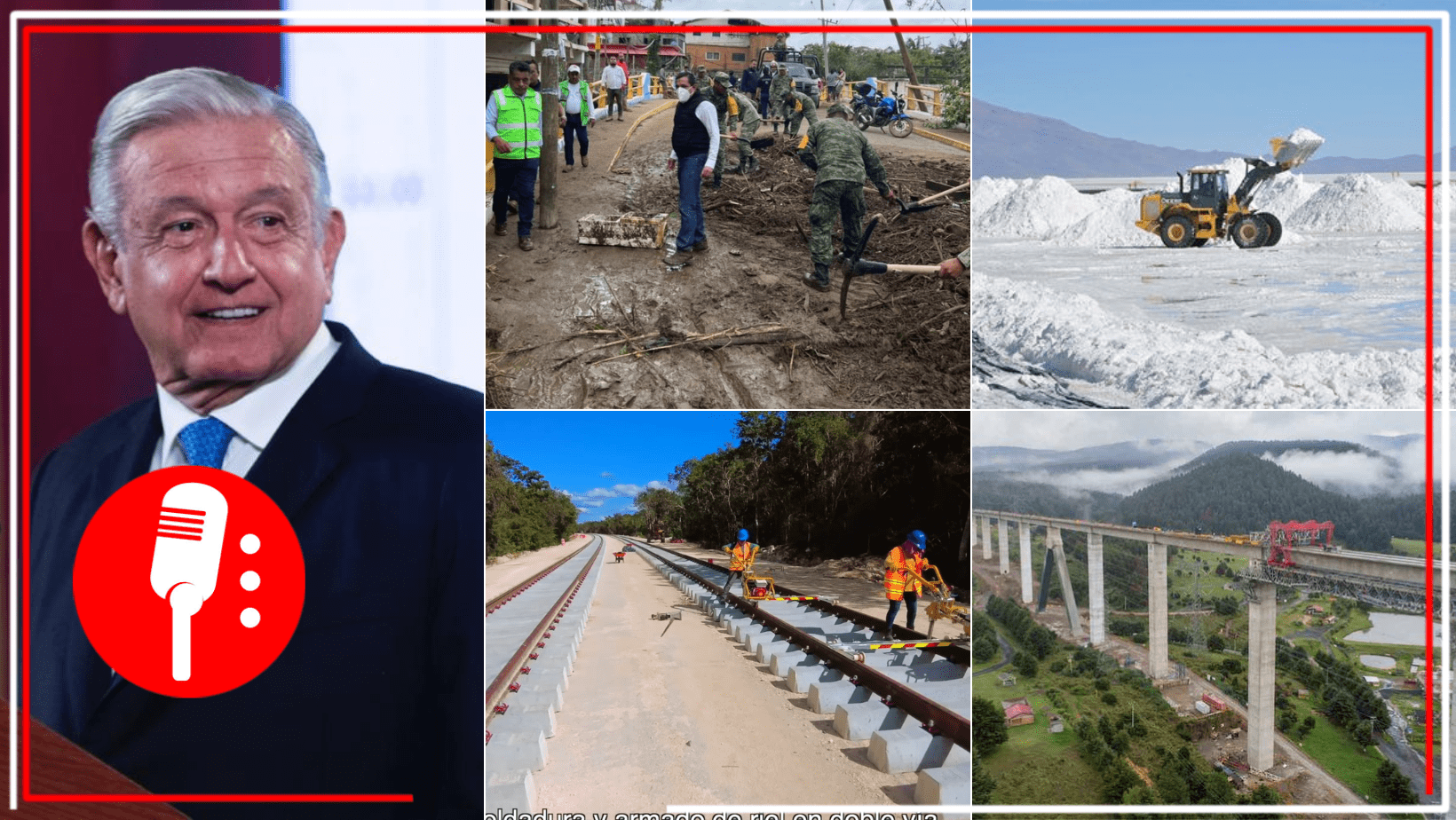 “Territorio, no escritorio”: López Obrador adelantó que este año tendrá un intenso trabajo de territorio para supervisar obras
