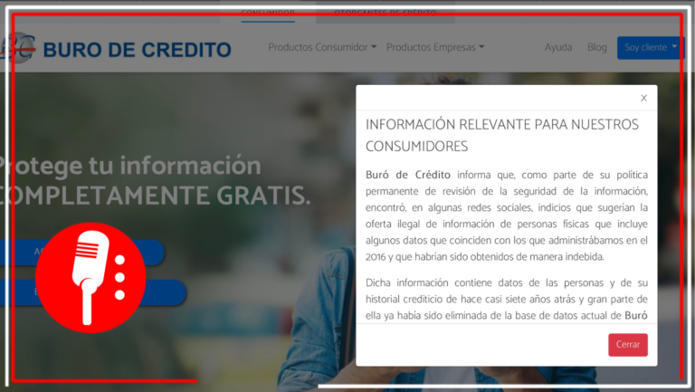 Buró de Crédito denuncia presunto hackeo; roban datos e historial crediticio de clientes