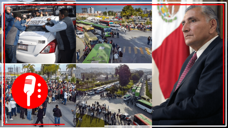 Suma Adán Augusto López Hernández a todas la organizaciones de transporte en Tijuana
