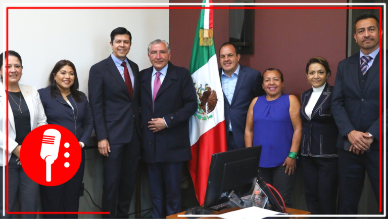 Adán Augusto López Hernández se reunió con el Gobernador de Morelos y legisladores de la entidad