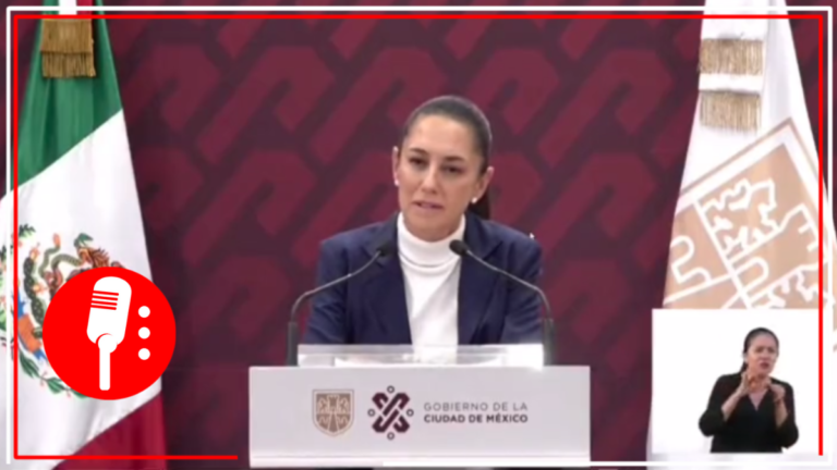 Claudia Sheinbaum cuestiona al PAN por no hablar del juicio de García Luna.