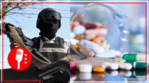Ejército Mexicano y Guardia Nacional aseguran posible metanfetamina, cocaína y vehículo en Baja California