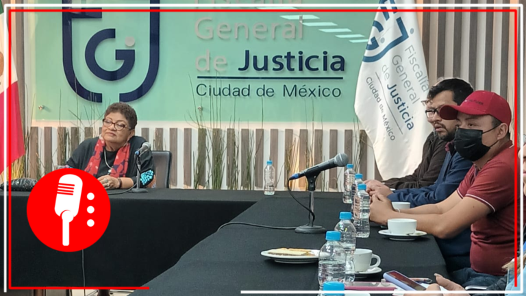 Ernestina Gody atiende a familia de Carolina Islas, joven desaparecida